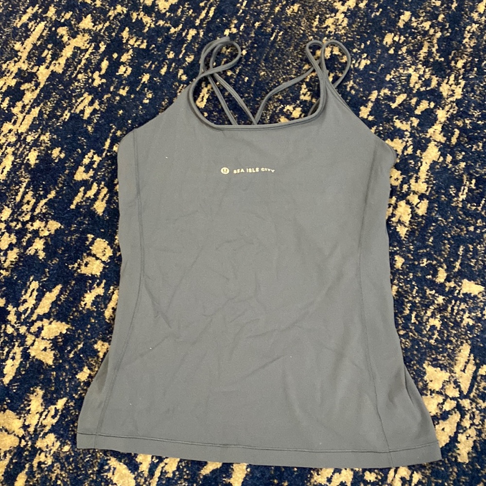 Dark Blue Lululemon x Sea Isle City Tank Top